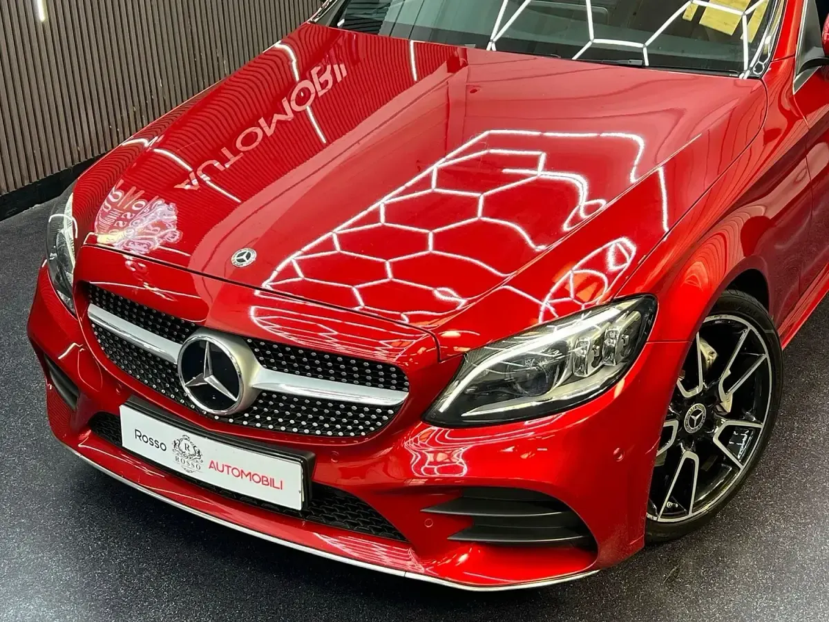 Used Mercedes C220 Sport Edition 2020 Red Sedan
