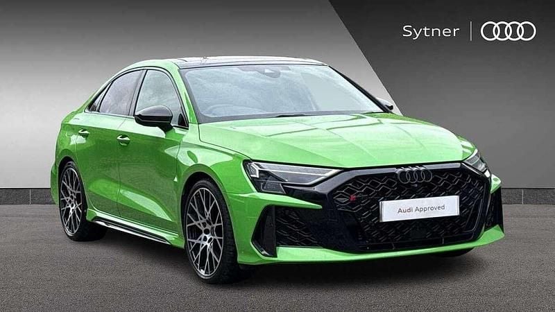 Green Used 2025 Audi RS3 Comfort Hatchback | £64,000 (Expensive) - Image 1/4
