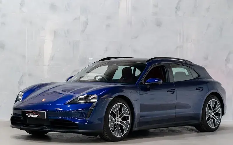Used Porsche Taycan Sport Turismo 350 kW (476 HP) 2022 Blue Estate