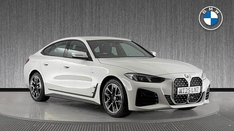 White Used 2025 BMW 420 Gran Coupé M Sport Coupe | £34,999 (Fair price) - Image 1/3