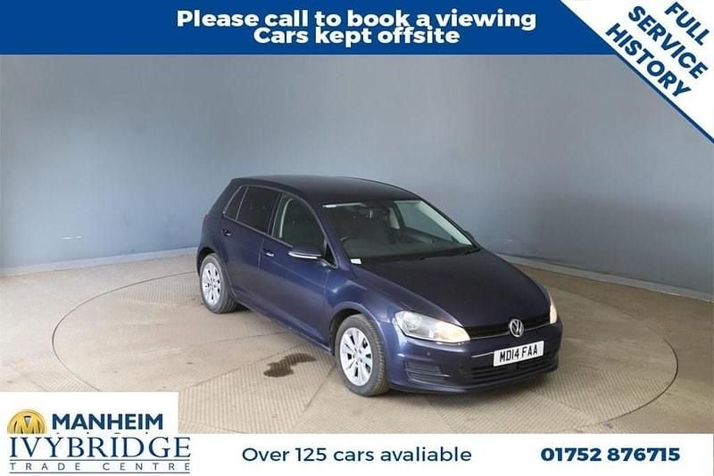 Blue Used 2014 VW Golf VII SE Hatchback | £5,995 (Good price) - Image 1/1