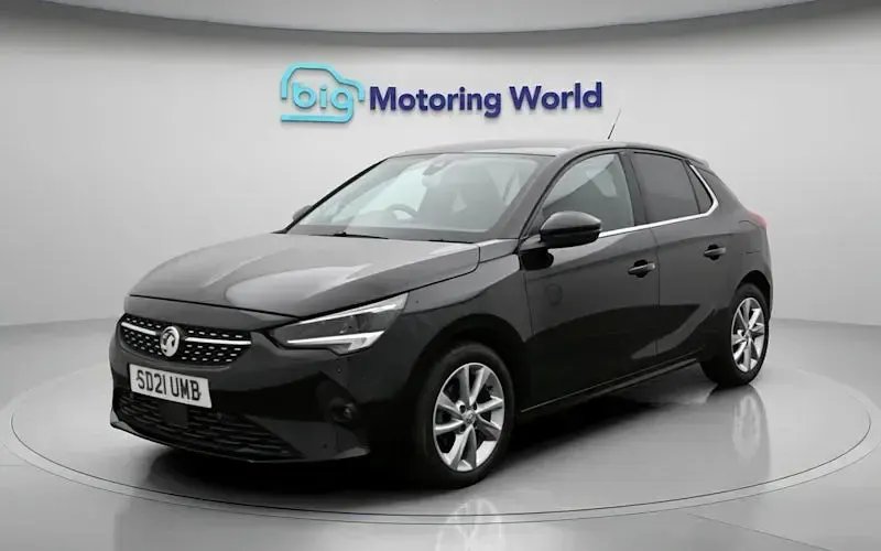 Used Vauxhall Corsa Elite 75 HP (55 kW) 2021 Black Hatchback