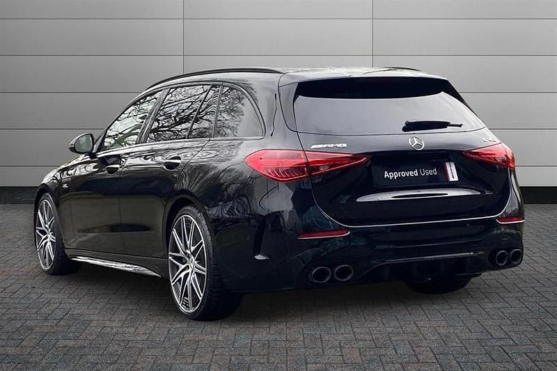 Used Mercedes C43 AMG Premium Plus 421 HP (309 kW) 2025 Obsidian black Estate