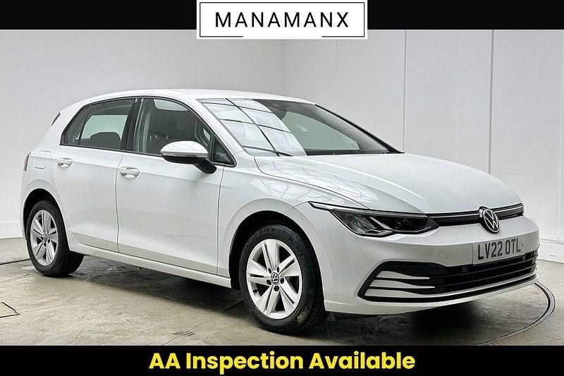 Used VW Golf VIII Life 130 HP (95 kW) 2022 White Hatchback