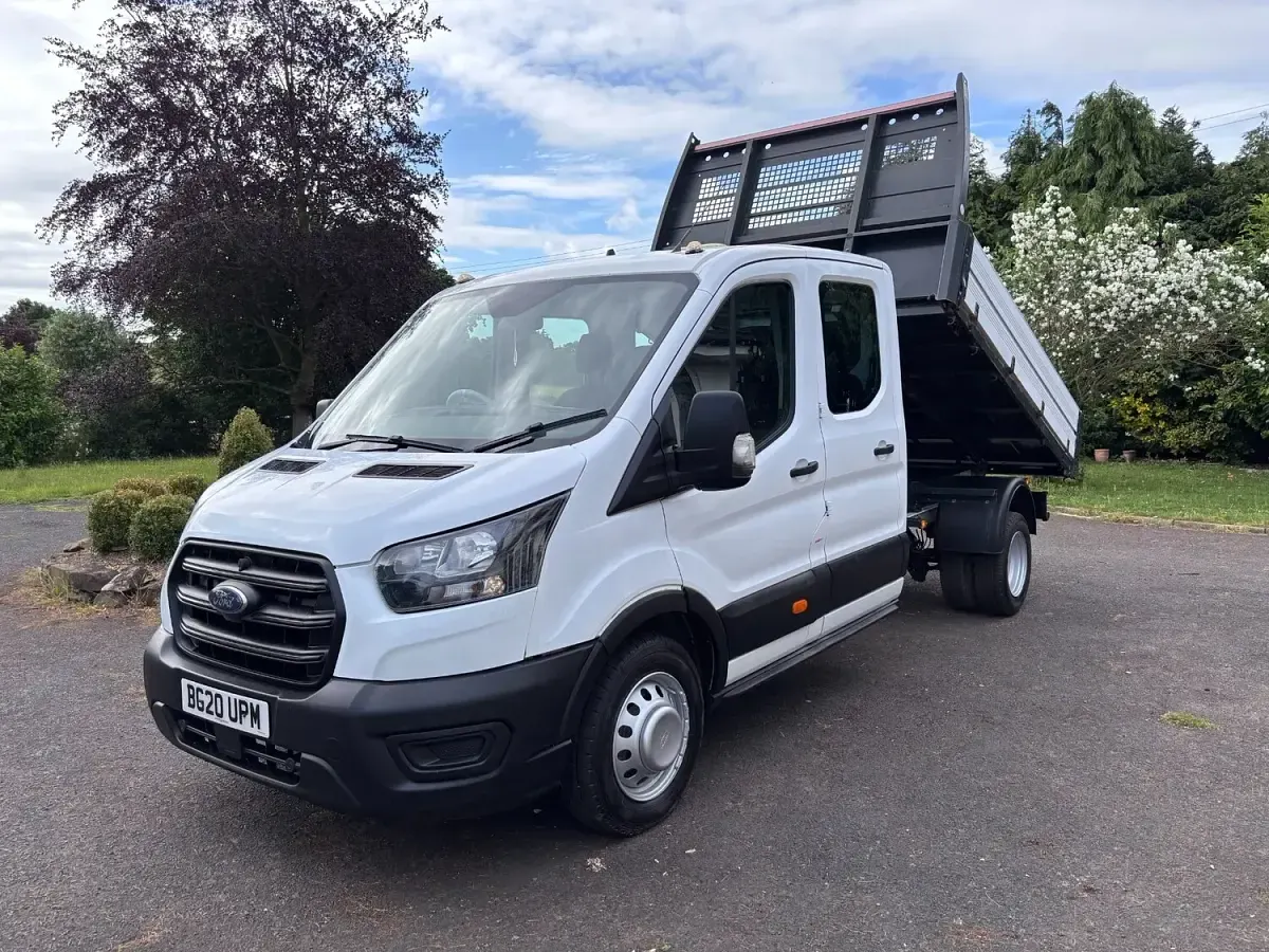 Used Ford Transit 130 HP (95 kW) 2020 White Sedan