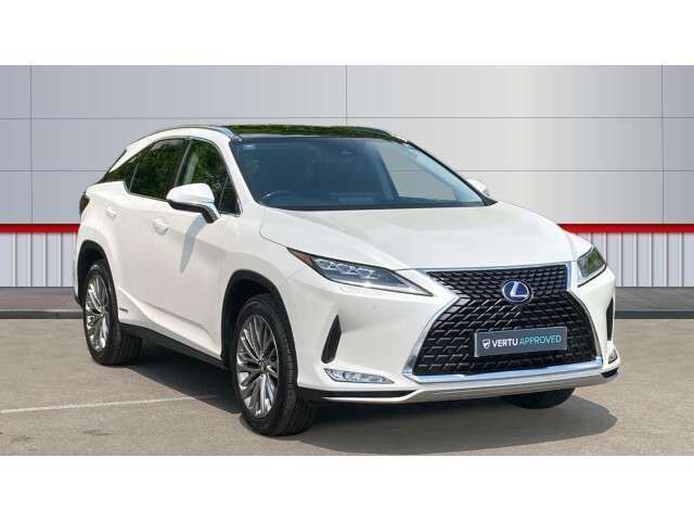 White Used 2021 Lexus RX450h SUV | £35,610 (Expensive) - Image 1/4
