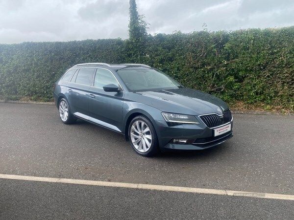 Grey Used 2018 Skoda Superb SE L Executive Estate | £11,495 (A bit pricey) - Image 1/4
