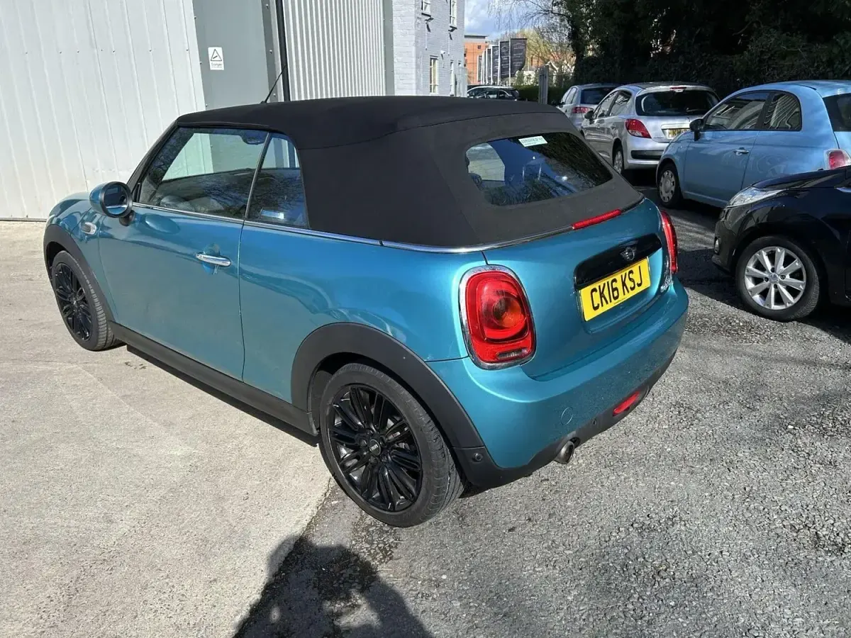 Używany Mini Cooper Cabriolet 2016 Niebieski Kabriolet