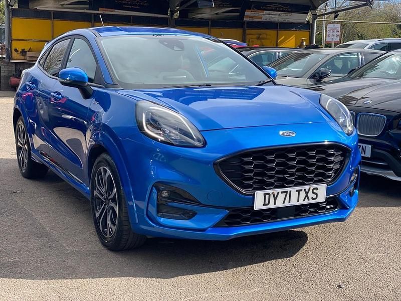 Used Ford Puma ST-Line 125 HP (91 kW) 2021 Blue SUV