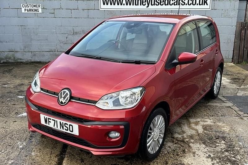Used VW up! 65 HP (47 kW) 2021 Red Hatchback
