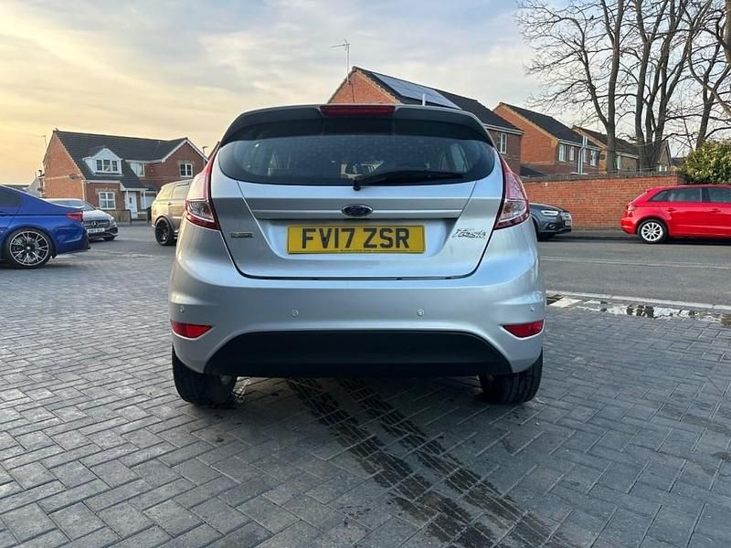 Used Ford Fiesta Zetec 2017 Silver Hatchback