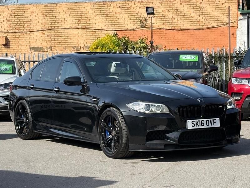 Used BMW M5 Impressive 2016 Black Sedan