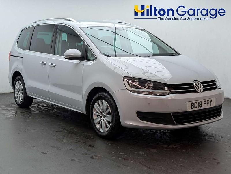 Used VW Sharan SE 177 HP (130 kW) 2018 Silver MPV