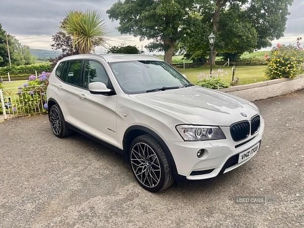 White Used 2012 BMW X3 SUV | £7,150 (Fair price) - Image 1/4