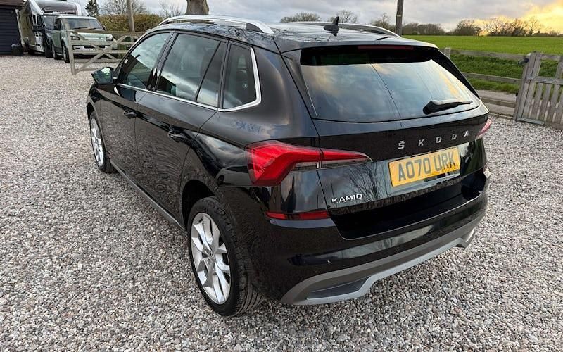 Used Skoda Kamiq SE L 116 HP (85 kW) 2020 Black SUV