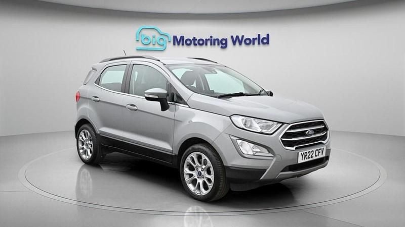 Used Ford Ecosport Titanium 125 HP (91 kW) 2022 Silver SUV