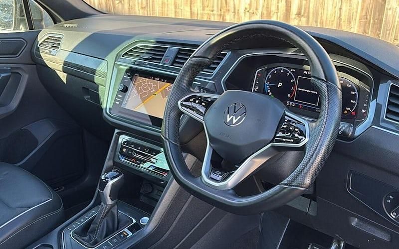 Grey Used 2023 VW Tiguan R-line SUV | £28,499 (A bit pricey) - Image 1/4