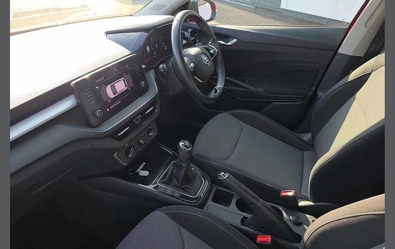 Used Skoda Fabia Colour Edition 94 HP (69 kW) 2022 Red Hatchback