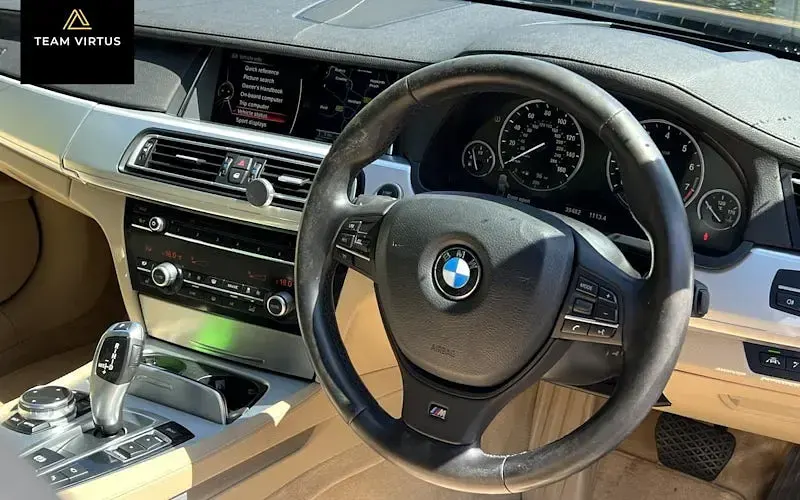 Used BMW 750 M Sport 449 HP (330 kW) 2014 Grey Sedan