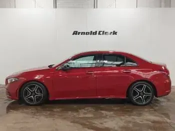 Used Mercedes A180 AMG Line Premium Plus 136 HP (100 kW) 2022 Red Sedan
