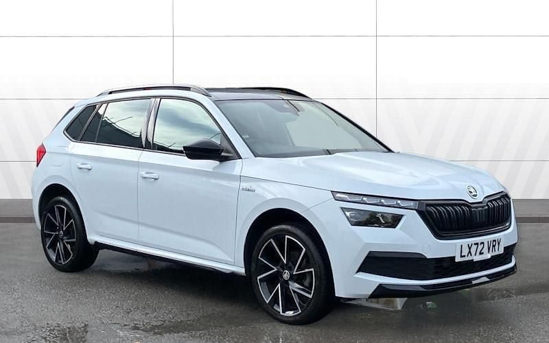 White Used 2022 Skoda Kamiq Monte Carlo SUV | £18,590 (Fair price) - Image 1/4