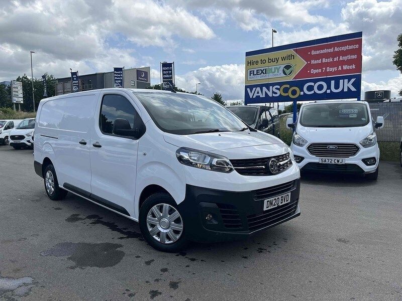White Used 2020 Vauxhall Vivaro Van | £9,995 (Good price) - Image 1/4