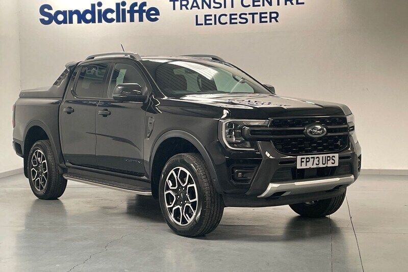 Black Used 2023 Ford Ranger Wildtrack Pickup | £42,500 (Fair price) - Image 1/4