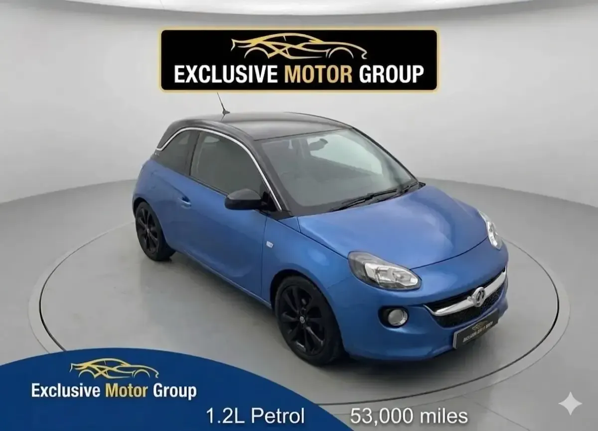 Used Vauxhall Adam 2019 Blue Hatchback