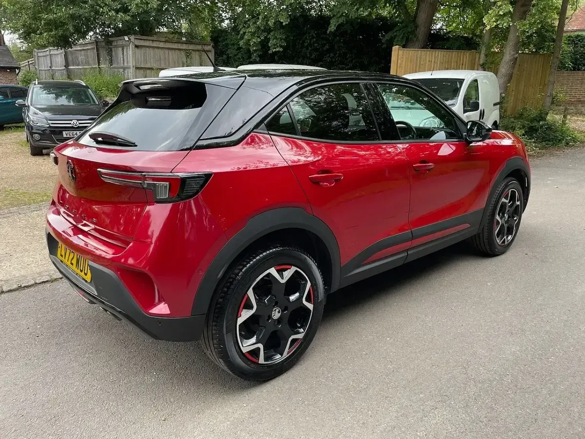 Used Vauxhall Mokka GS Line 128 HP (94 kW) 2022 Red SUV