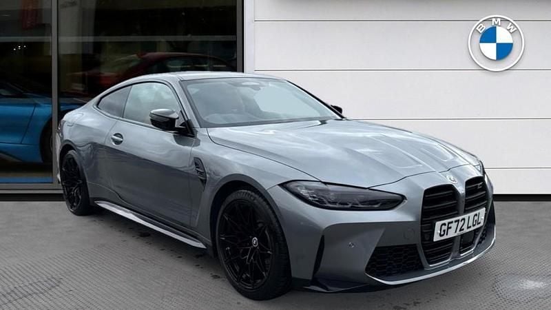 Grey Used 2022 BMW M4 Competition Edition Coupe | £51,211 (Good price) - Image 1/4