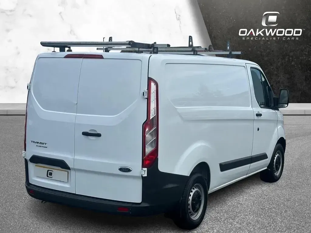 Used Ford Transit Custom 100 HP (73 kW) 2015 White Van