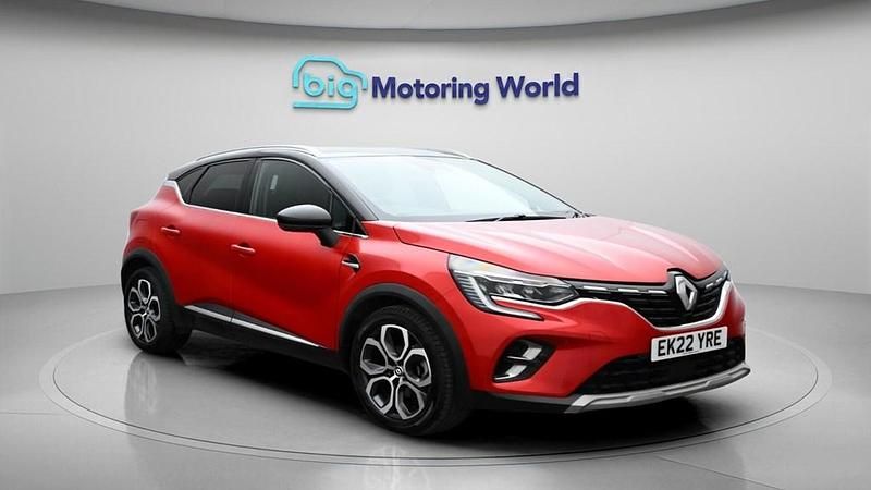 Usado Renault Captur SE 160 HP (117 kW) 2022 Vermelho SUV