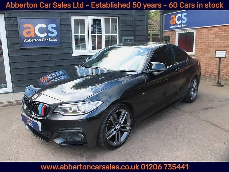 Used BMW 220 M Sport 2016 Black Coupe