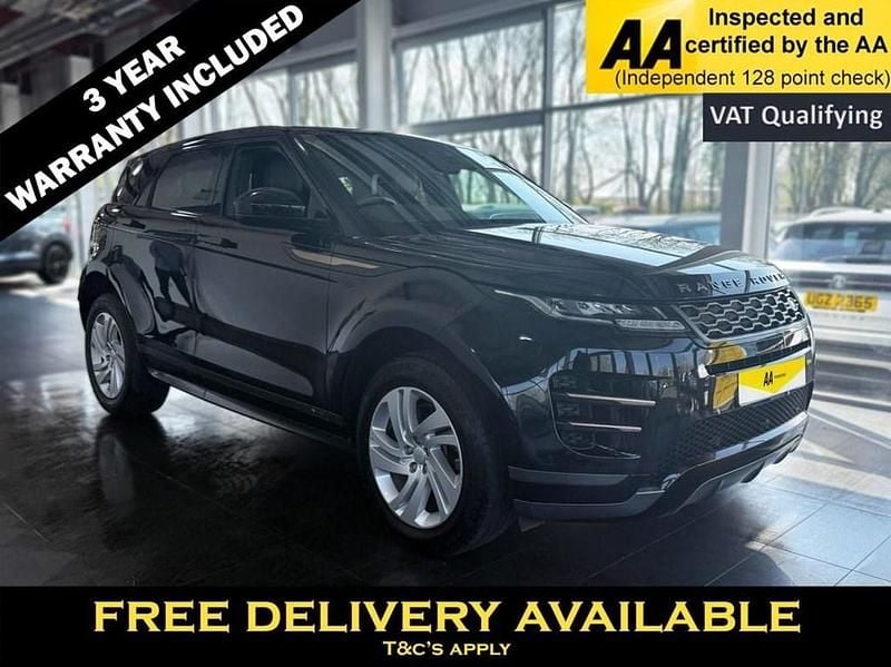 Black Used 2020 Land Rover Range Rover evoque R-Dynamic Estate | £18,695 (Good price) - Image 1/2