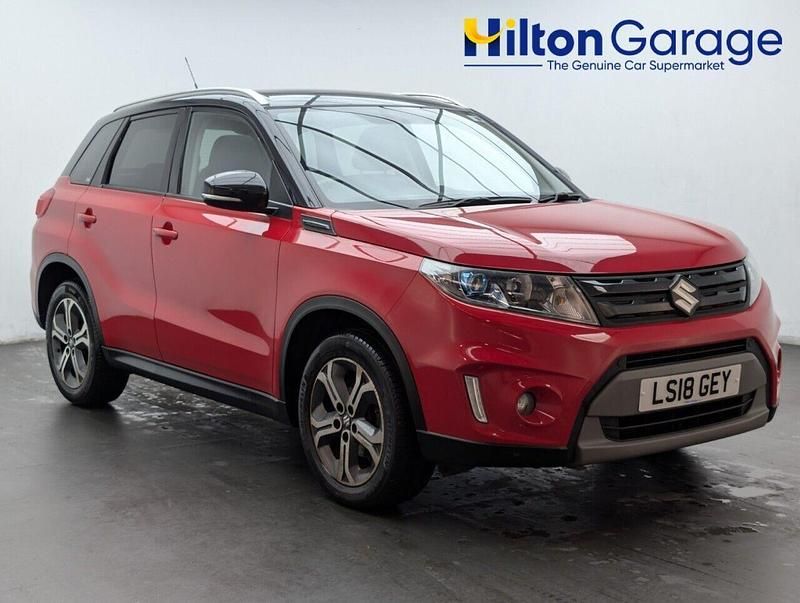 Red/black Used 2018 Suzuki Vitara SZ5 Hatchback | £12,750 (Fair price) - Image 1/4