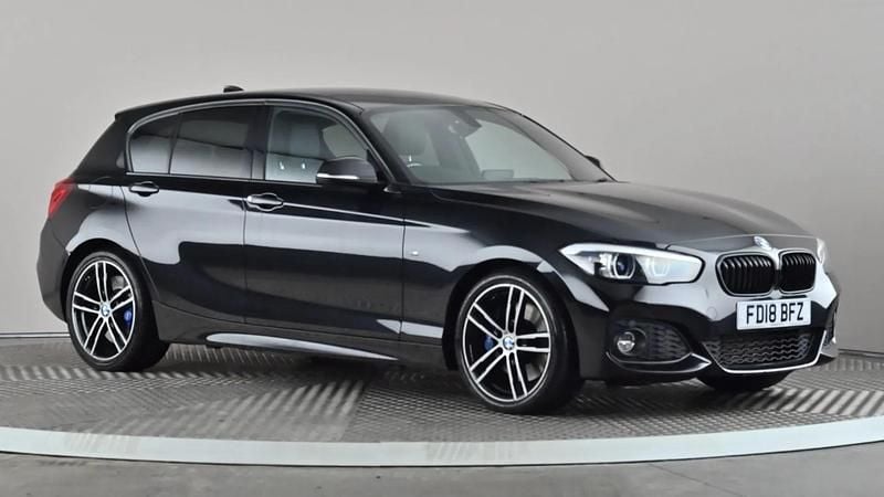 Black Used 2018 BMW 125 Efficient Dynamics Hatchback | £15,498 (Fair price) - Image 1/4