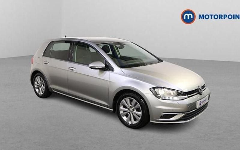 Used VW Golf VII GT 150 HP (110 kW) 2018 Silver Hatchback