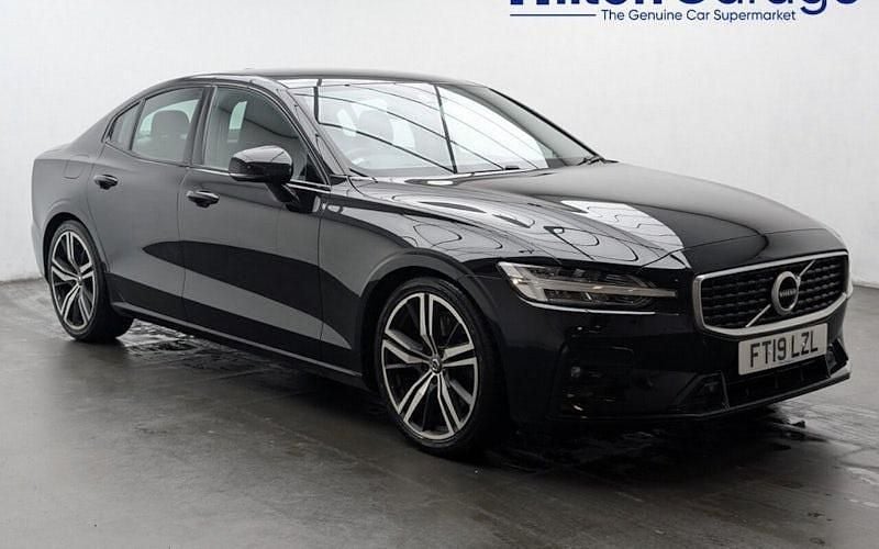 Black Used 2019 Volvo S60 R-Design Sedan | £15,850 (Fair price) - Image 1/4