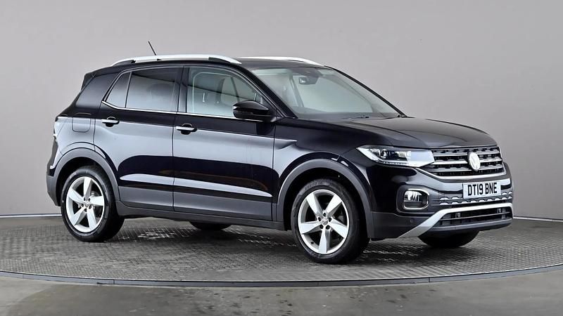 Black Used 2019 VW T-Cross SEL SUV | £12,298 (Fair price) - Image 1/4