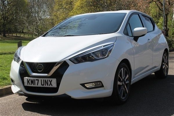 White Used 2017 Nissan Micra N-Connecta Hatchback | £7,995 (Fair price) - Image 1/1