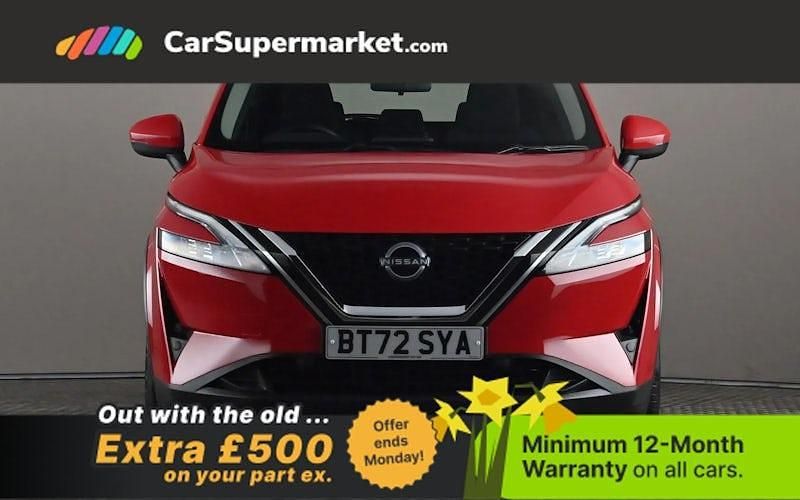Used Nissan Qashqai Acenta Premium 140 HP (102 kW) 2022 Red SUV
