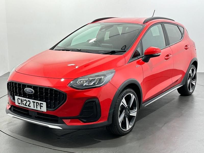 Used Ford Fiesta Active 125 HP (91 kW) 2022 Red Hatchback