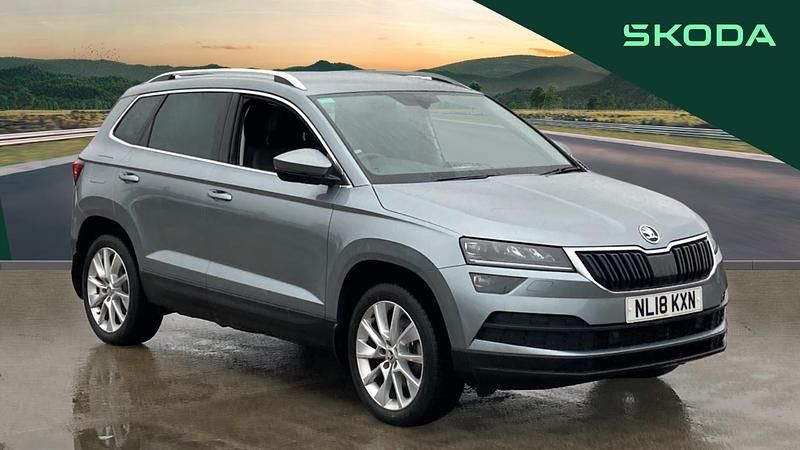 Used Skoda Karoq SE L 150 HP (110 kW) 2018 Grey SUV