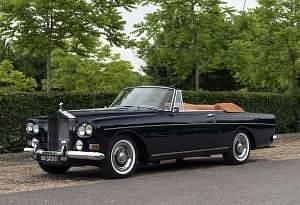 Used Rolls Royce Silver Cloud 200 HP (147 kW) 1965 Blue Cabriolet