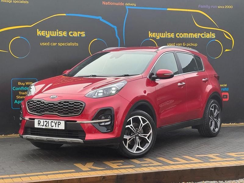 Used Kia Sportage GT-Line 174 HP (127 kW) 2021 Red SUV