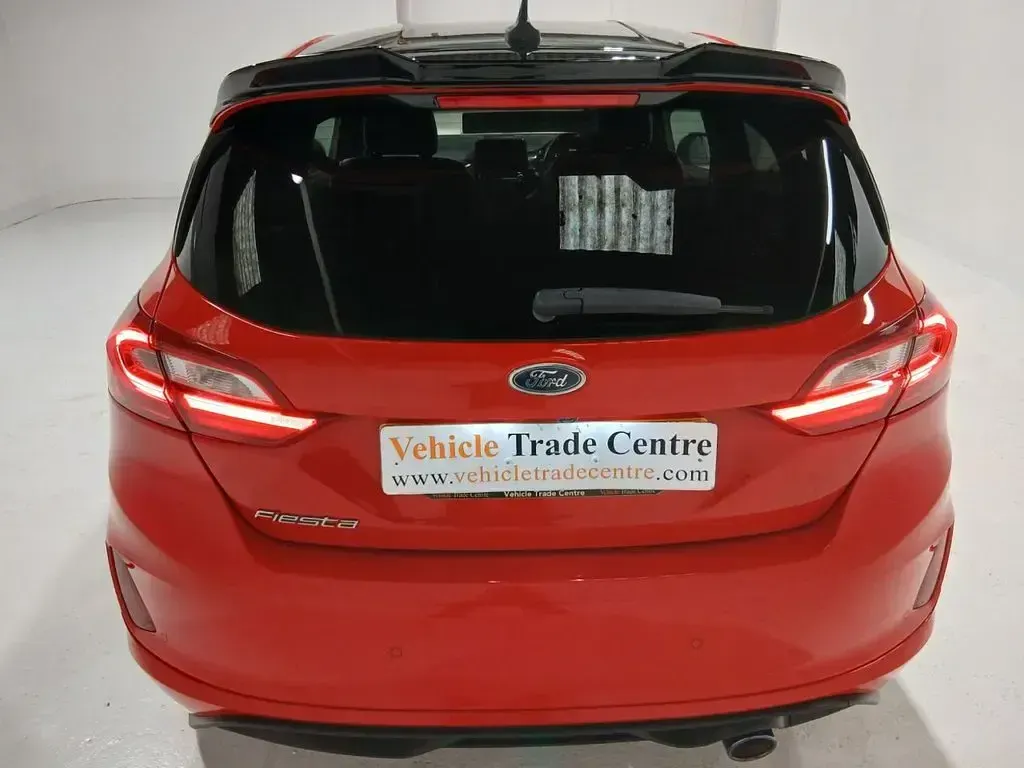 Used Ford Fiesta ST-Line X 2018 Red Hatchback