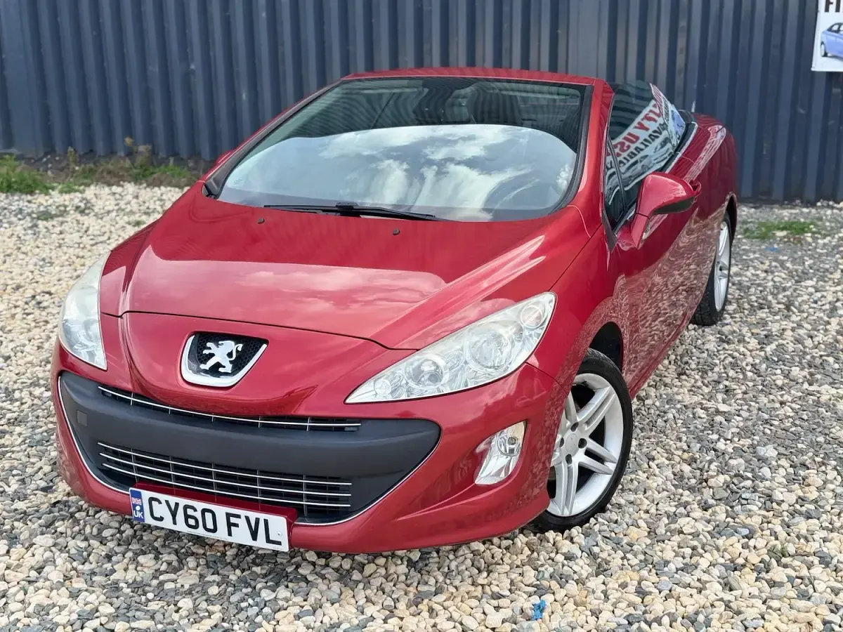 Used Peugeot 308 CC 2010 Red Cabriolet