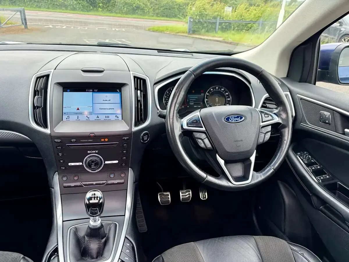 Used Ford Edge Sport 180 HP (132 kW) 2017 Blue SUV