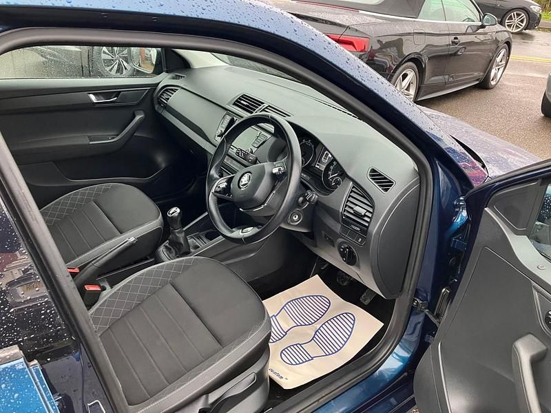 Used Skoda Fabia SE 2021 Blue Hatchback