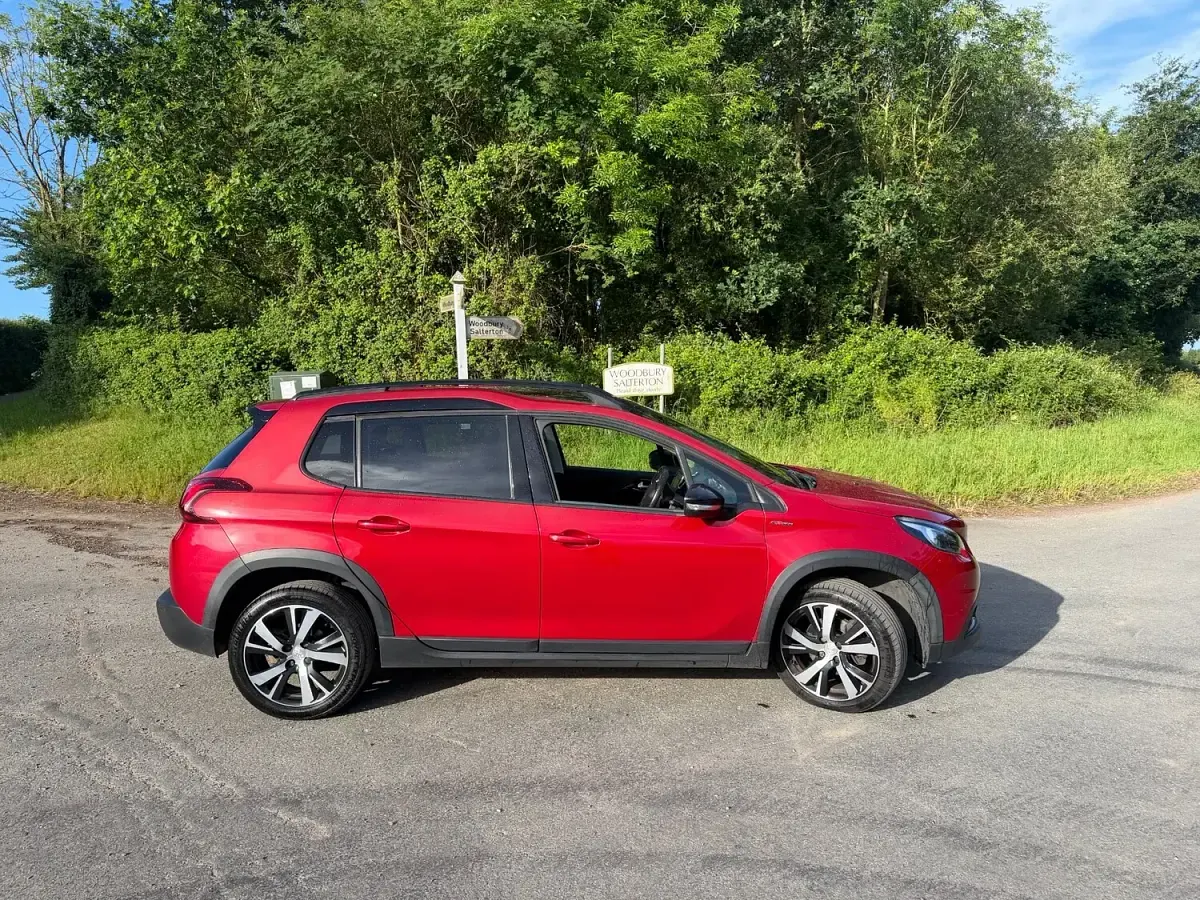 Used Peugeot 2008 GT-line 110 HP (80 kW) 2019 Red SUV